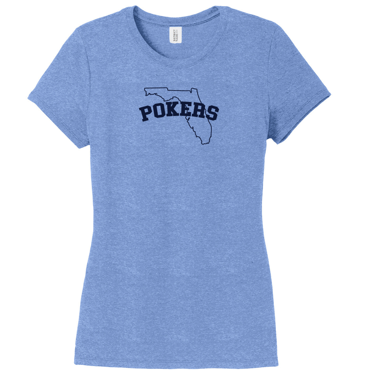 POKERS WOMENS TRI TEE - STATE